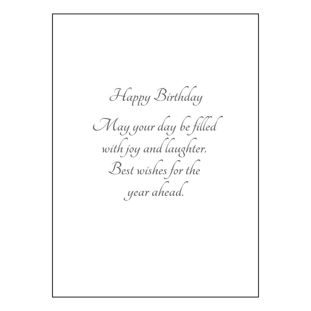 Birthday card B48