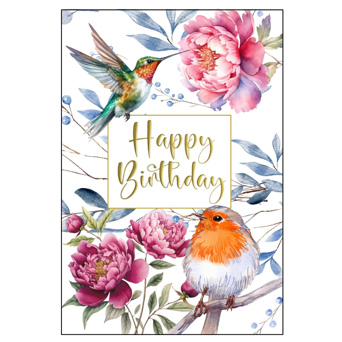 Birthday card B55