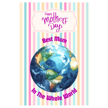 Mother's Day Best Mum in the whole world MOD5