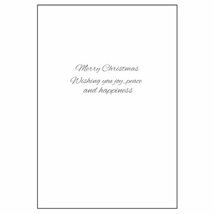 Koala and Galah in wreath with Bauble Christmas Card CC16