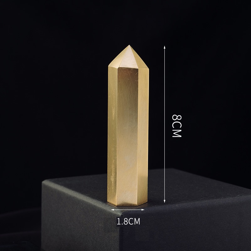 Pyrite Tower Point Generator - Healing Crystal, Abundance