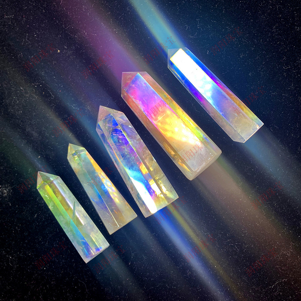Aura Clear Quartz Tower Point Generator