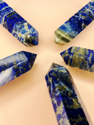 Lapis Lazuli Crystal Tower Point Generator