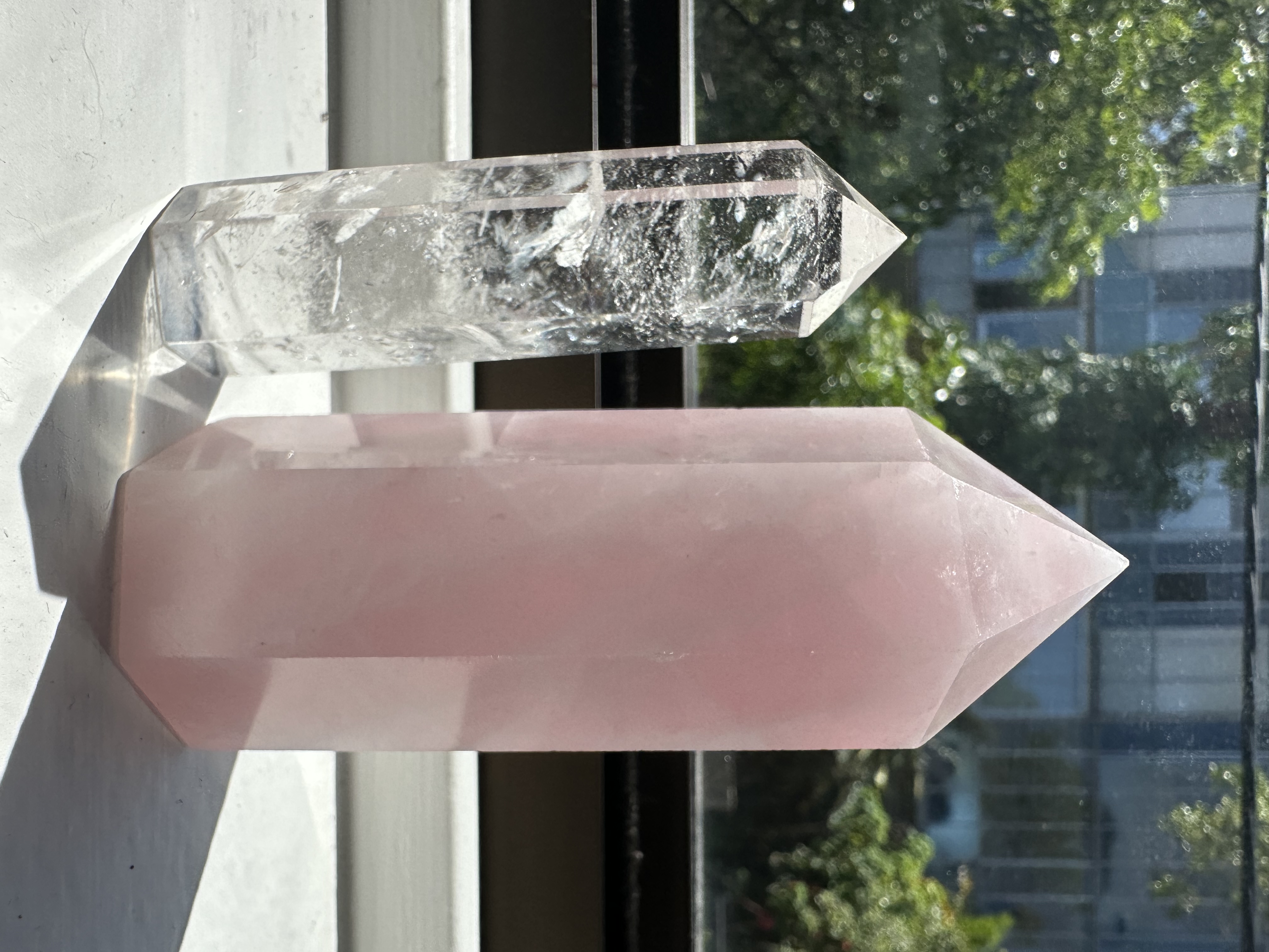 Large Rose Quartz Tower Love & Heart Chakra Healing Crystal