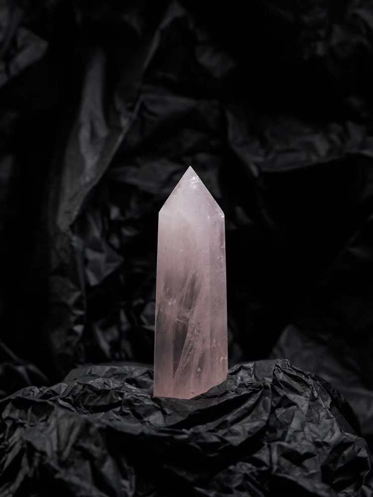 Large Rose Quartz Tower Love & Heart Chakra Healing Crystal
