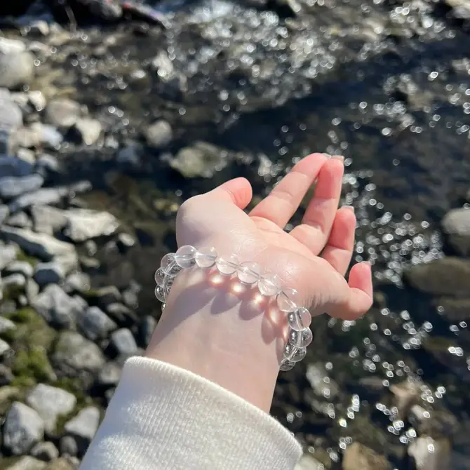 Clear Quartz Bracelet | Amplify Clarity & Focus