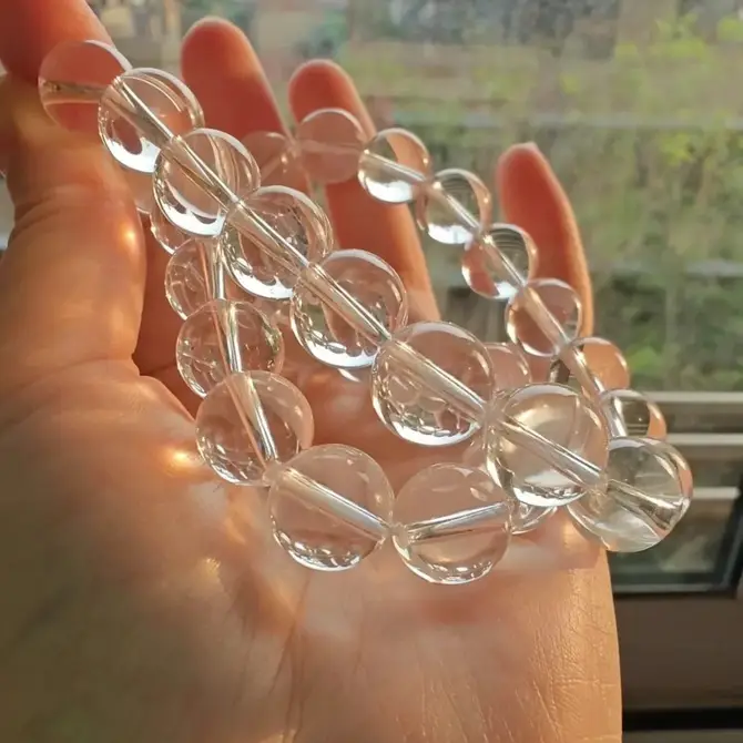 Clear Quartz Bracelet | Amplify Clarity & Focus