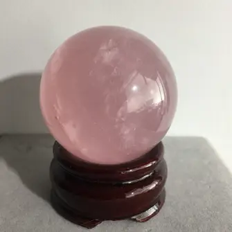 Mozambique Rose Quartz Sphere: Love & Peace Crystals