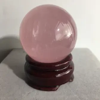 Mozambique Rose Quartz Sphere: Love & Peace Crystals