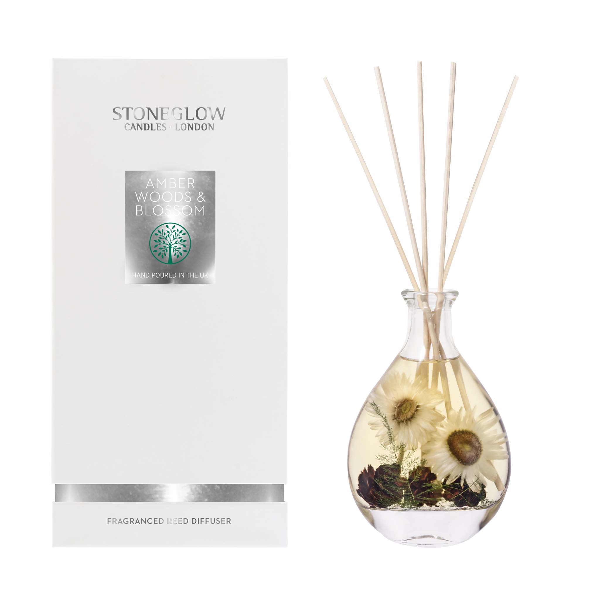 Nature's Gift - Amber Woods & Blossom Reed Diffuser