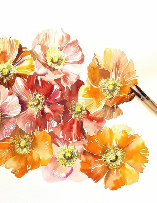 Big Daisy x Natalie Martin Silk Habotai Ribbon