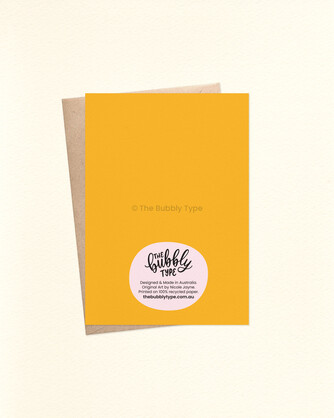 You're Weird and I Like It - A6 Greeting Card