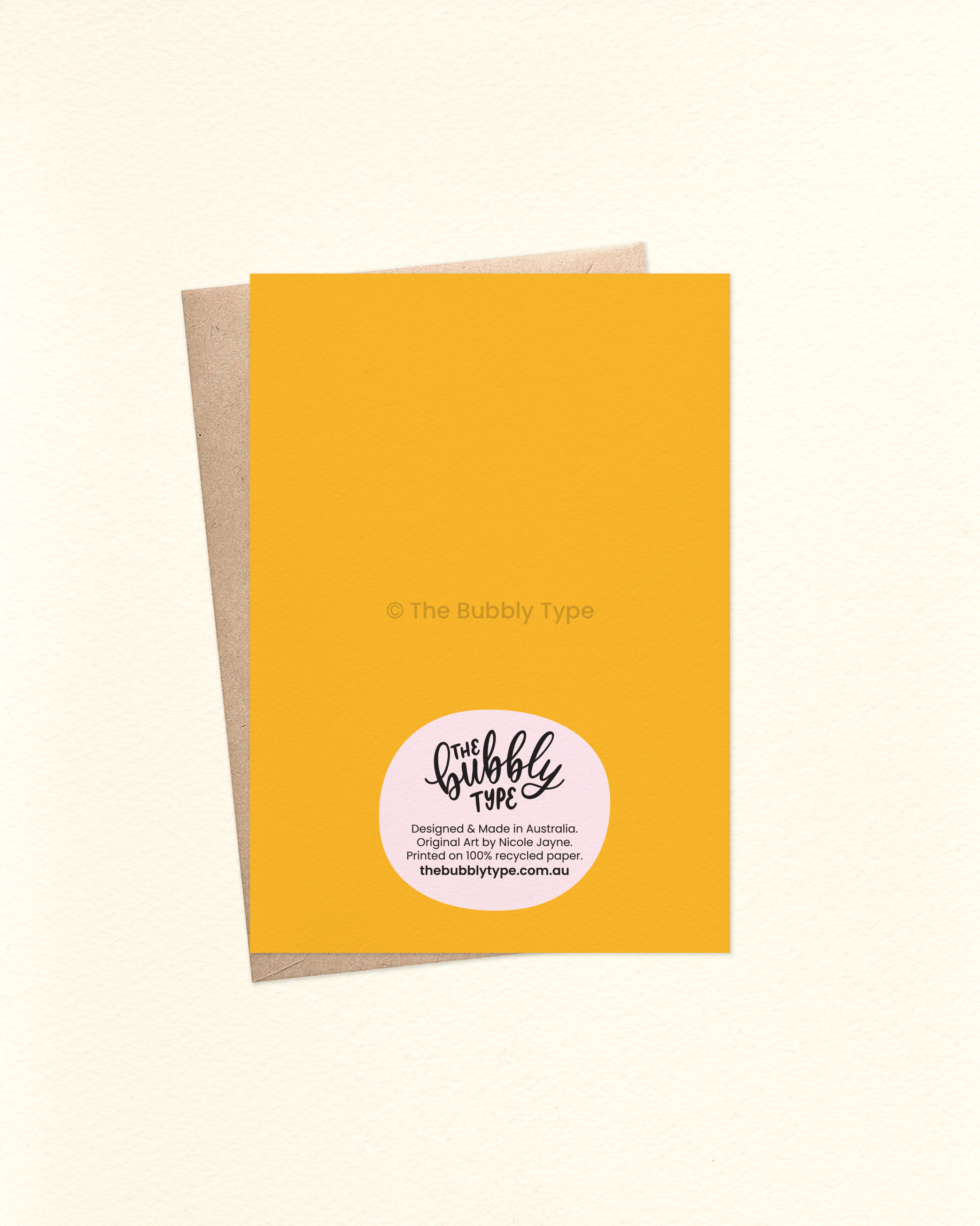 You're Weird and I Like It - A6 Greeting Card