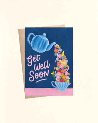 Get Well Soon - A6 Greeting Card