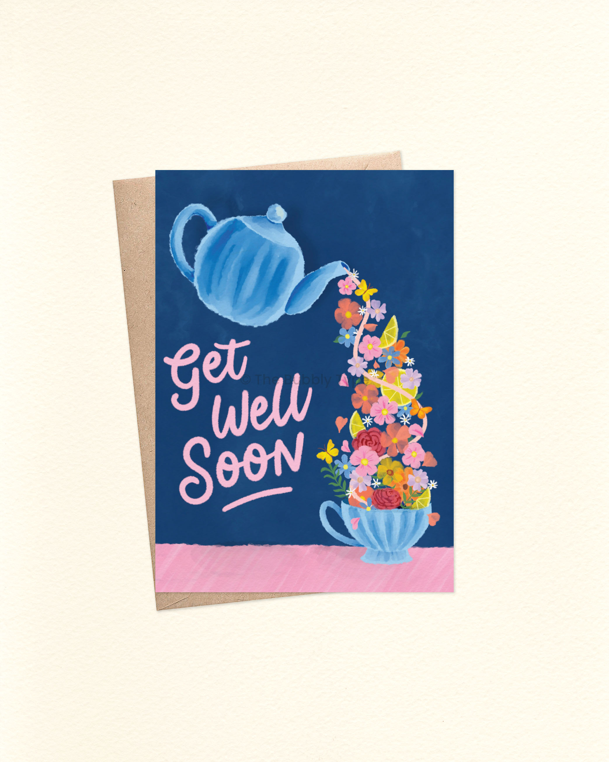 Get Well Soon - A6 Greeting Card