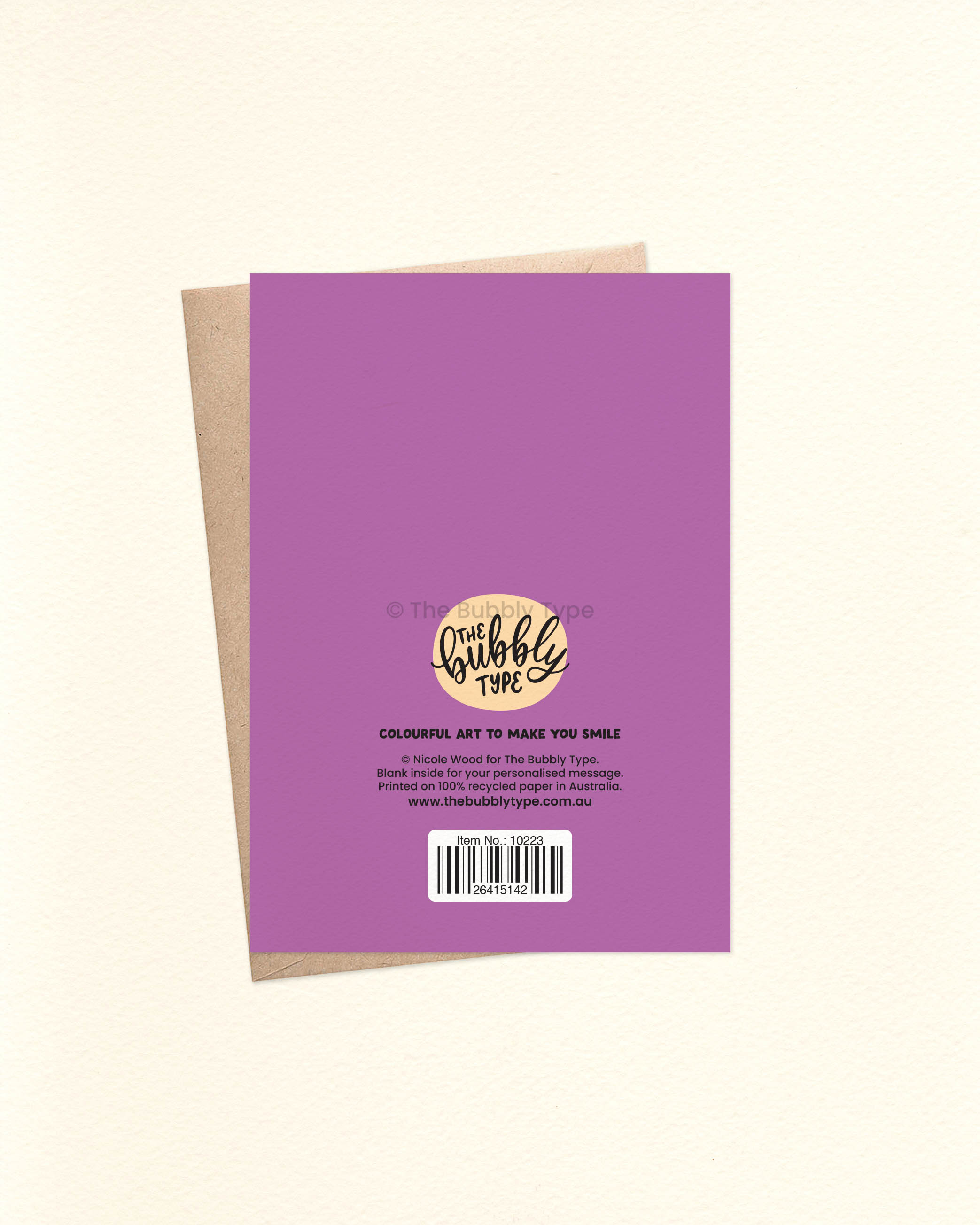 I'm So Wild About You – A6 Greeting Card