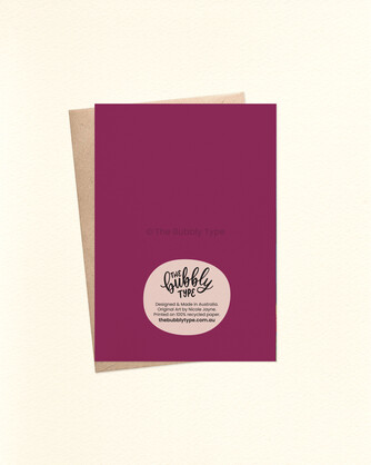 I Love You So Mush - A6 Greeting Card