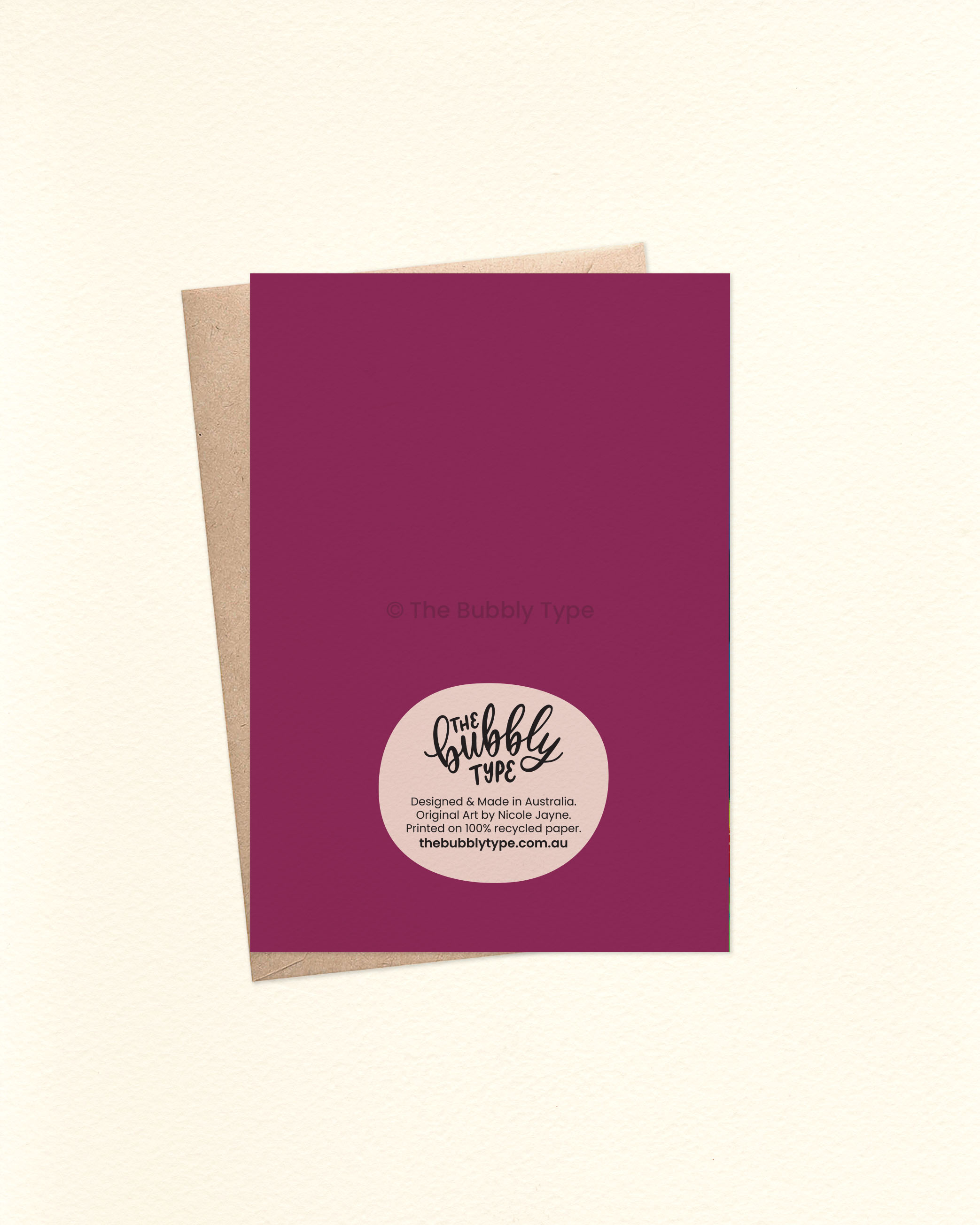 I Love You So Mush - A6 Greeting Card