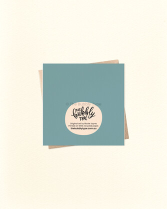 Wishing You A Very Happy Birthday - Small Square Greeting Card