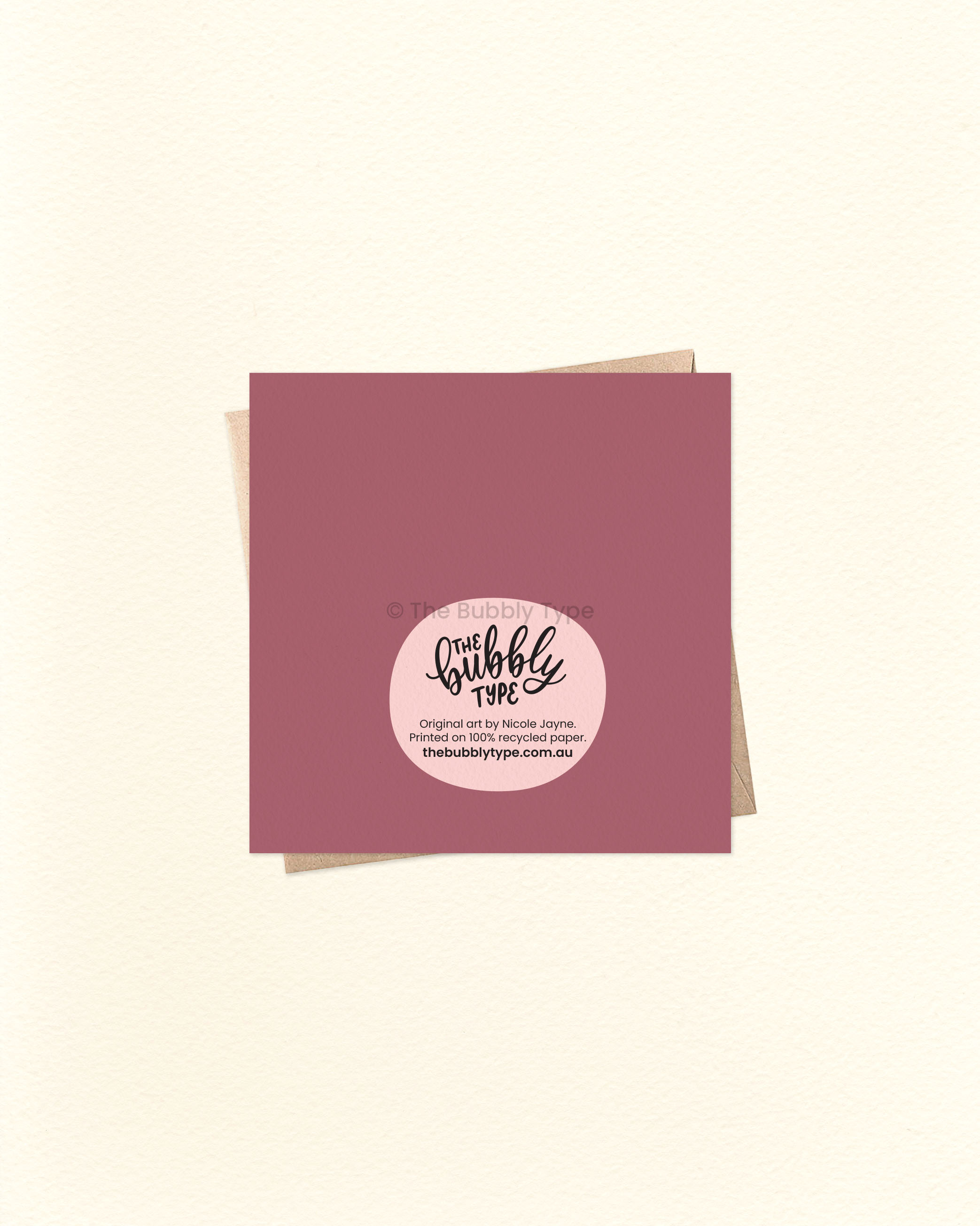 Happy Birthday Sunshine - Small Square Greeting Card