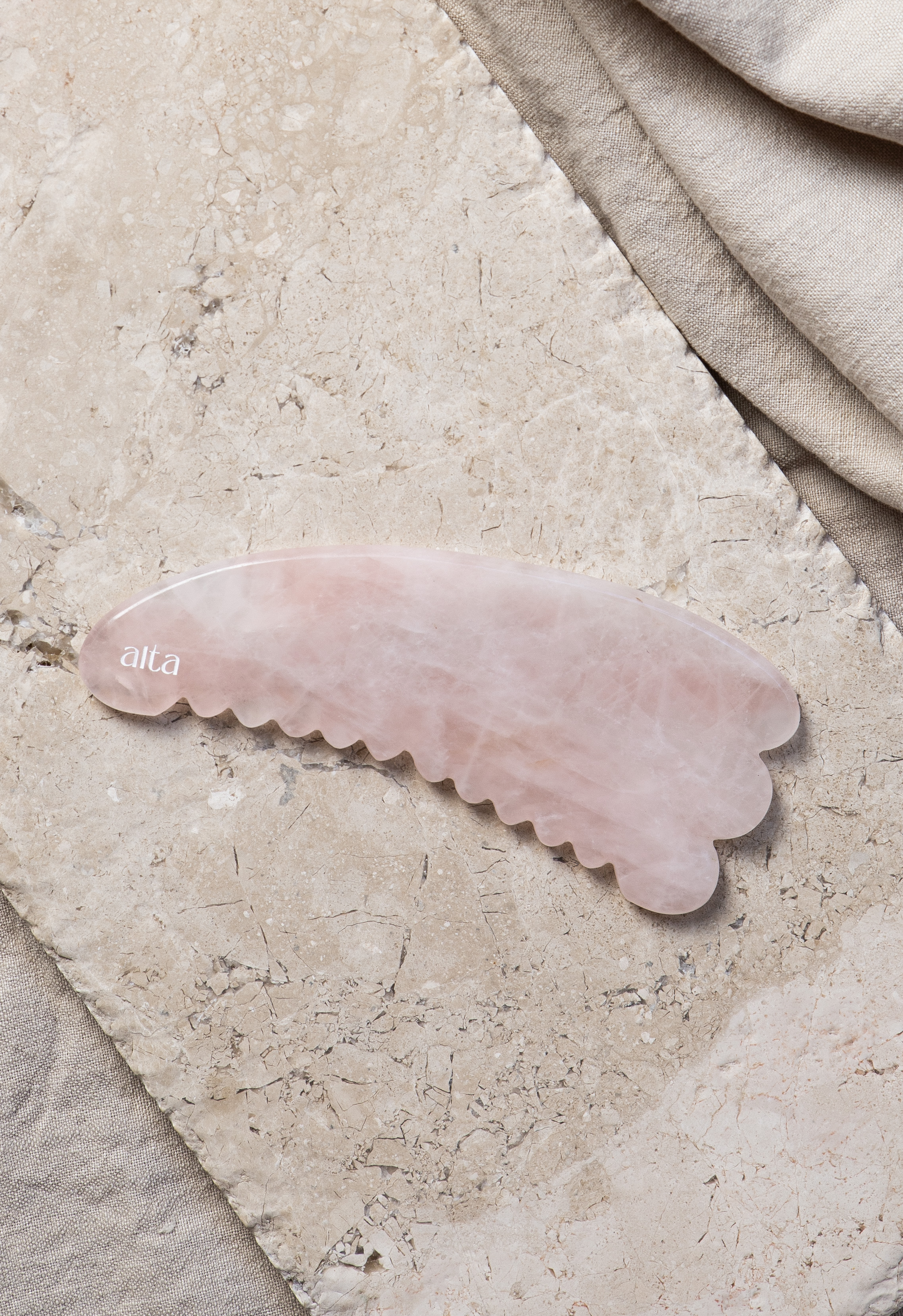 Luxe Body Gua Sha Rose Quartz
