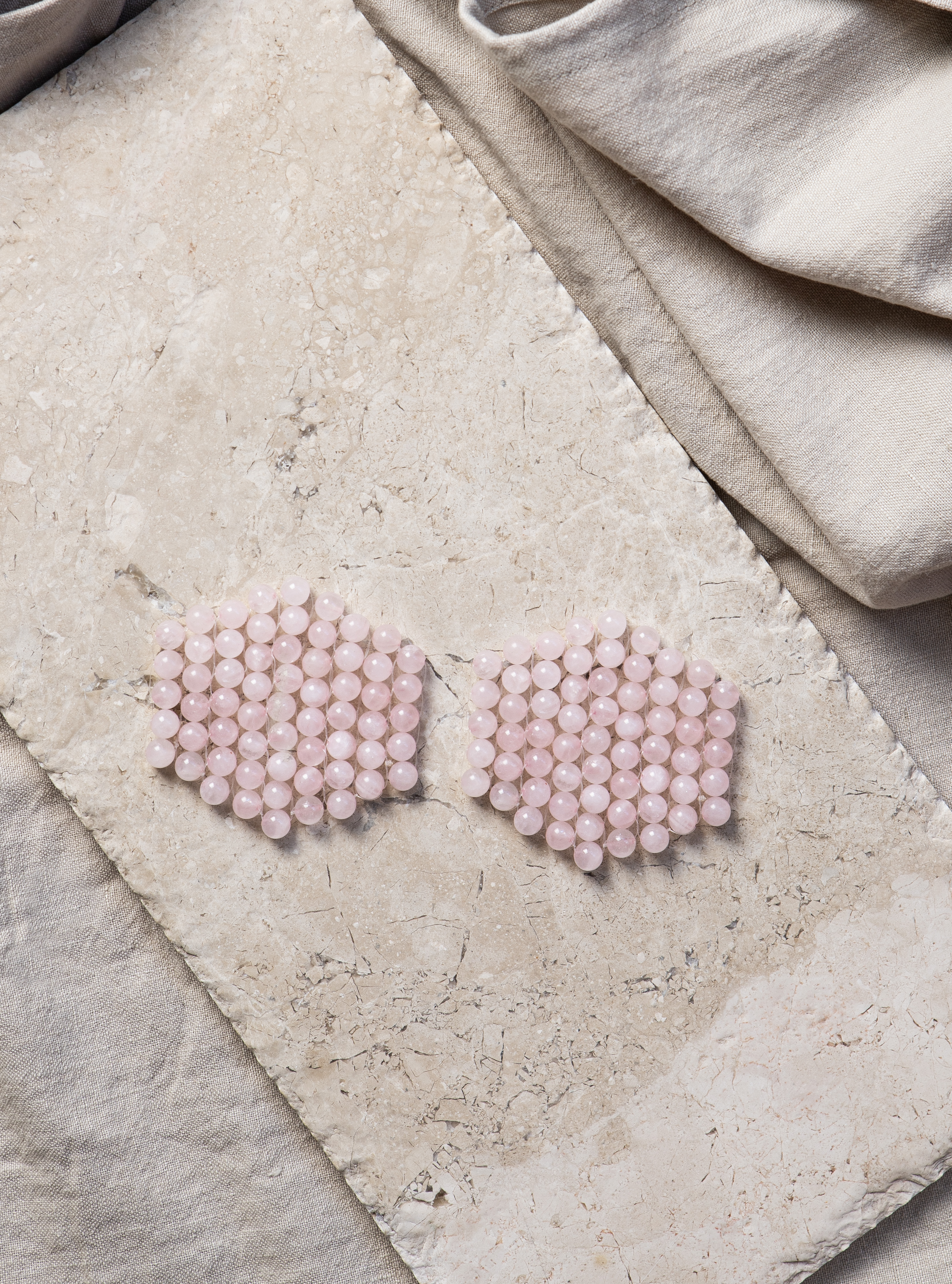 Rose Quartz Soothing Eye Patches Set of 2