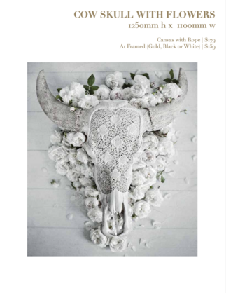 FLORAL SKULL