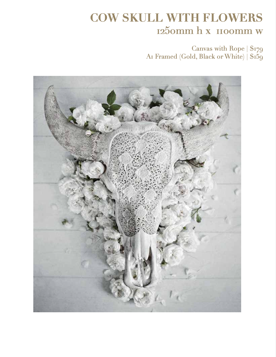 FLORAL SKULL