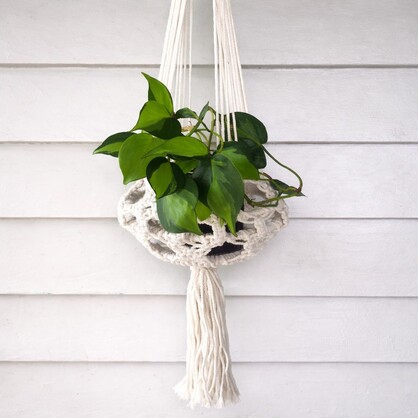 Macrame Plant Hanger - Natural