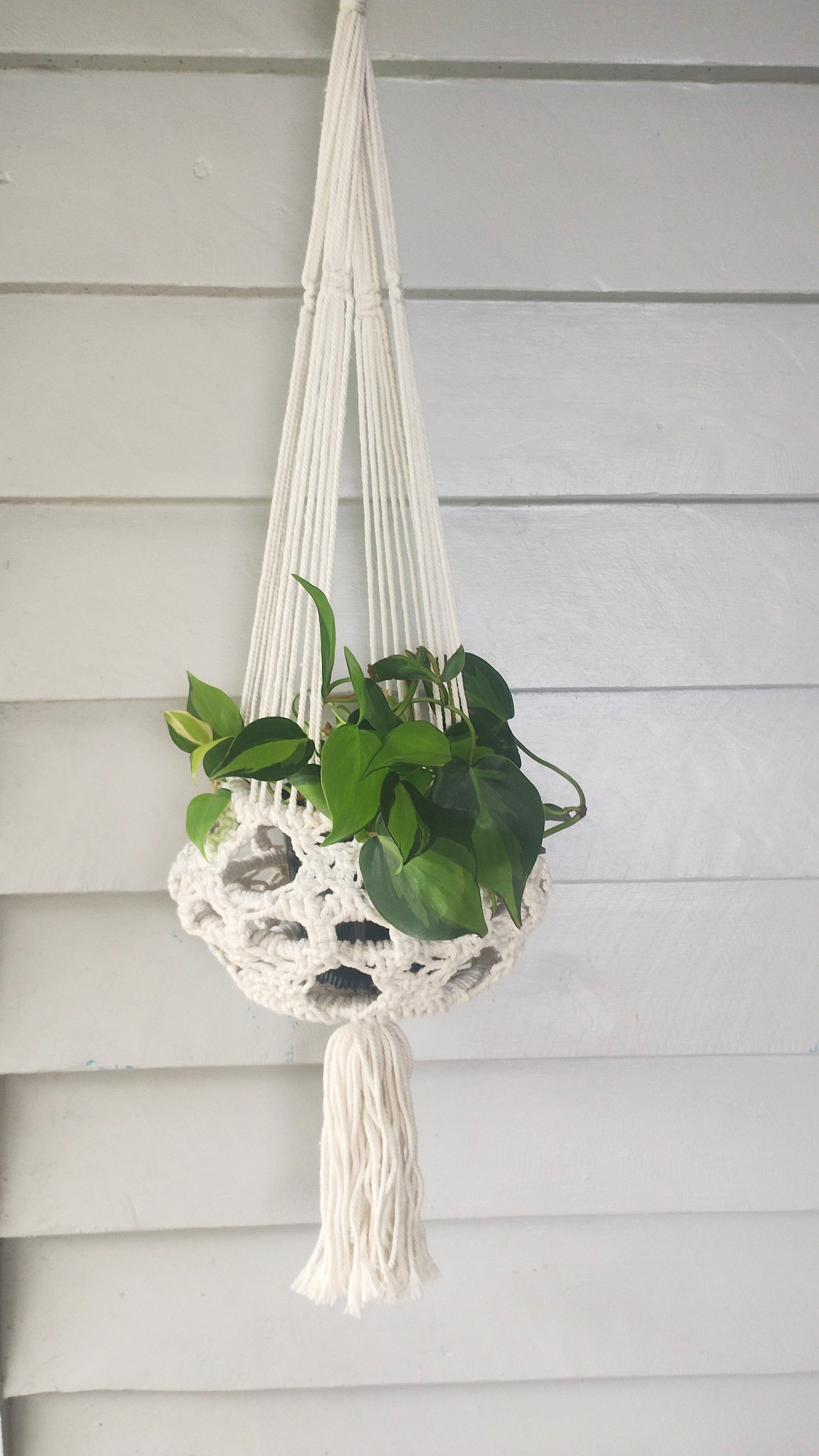 Macrame Plant Hanger - Natural