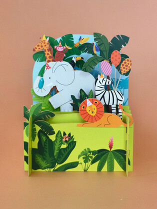 KID037 Pop Up Card