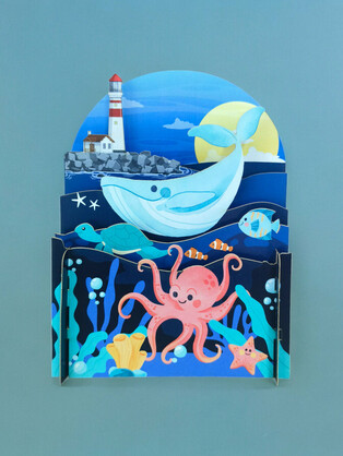 KID038 Pop up Cards