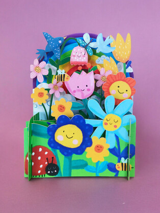 KID044 Pop Up Card