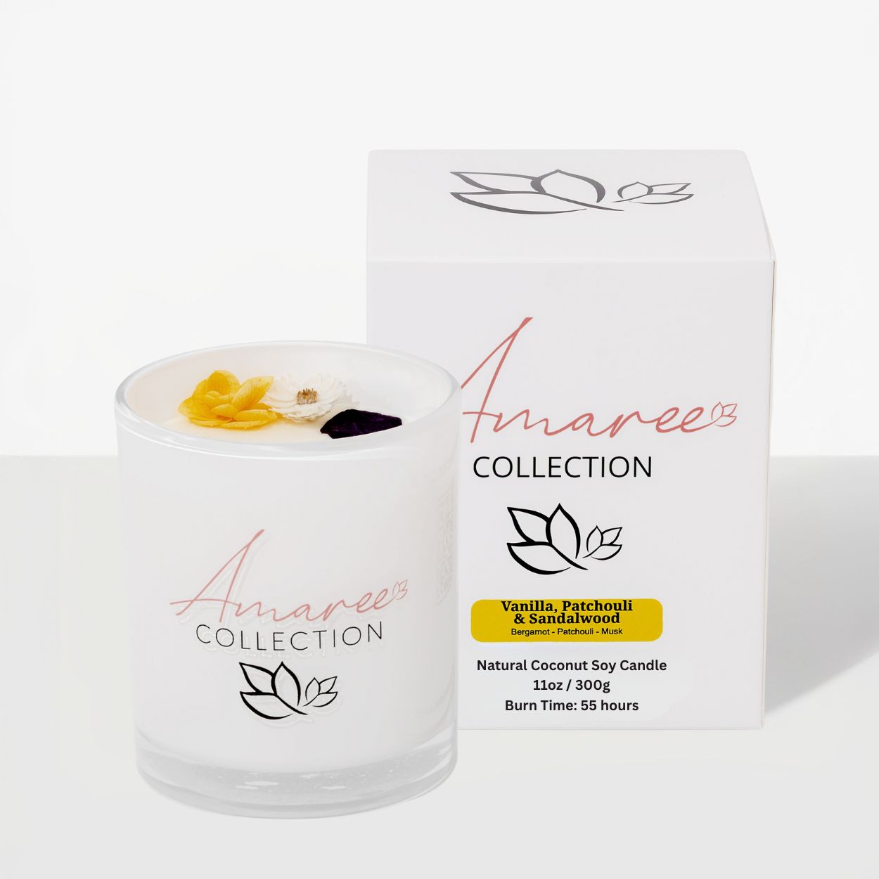 Vanilla, Patchouli & Sandalwood Candle