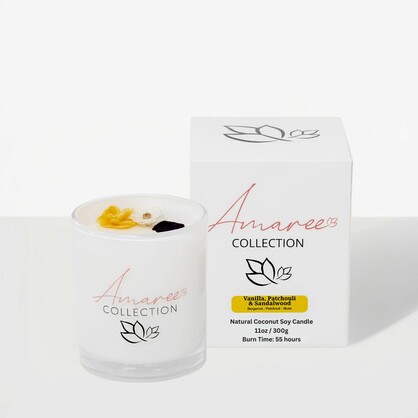 Vanilla, Patchouli & Sandalwood Candle