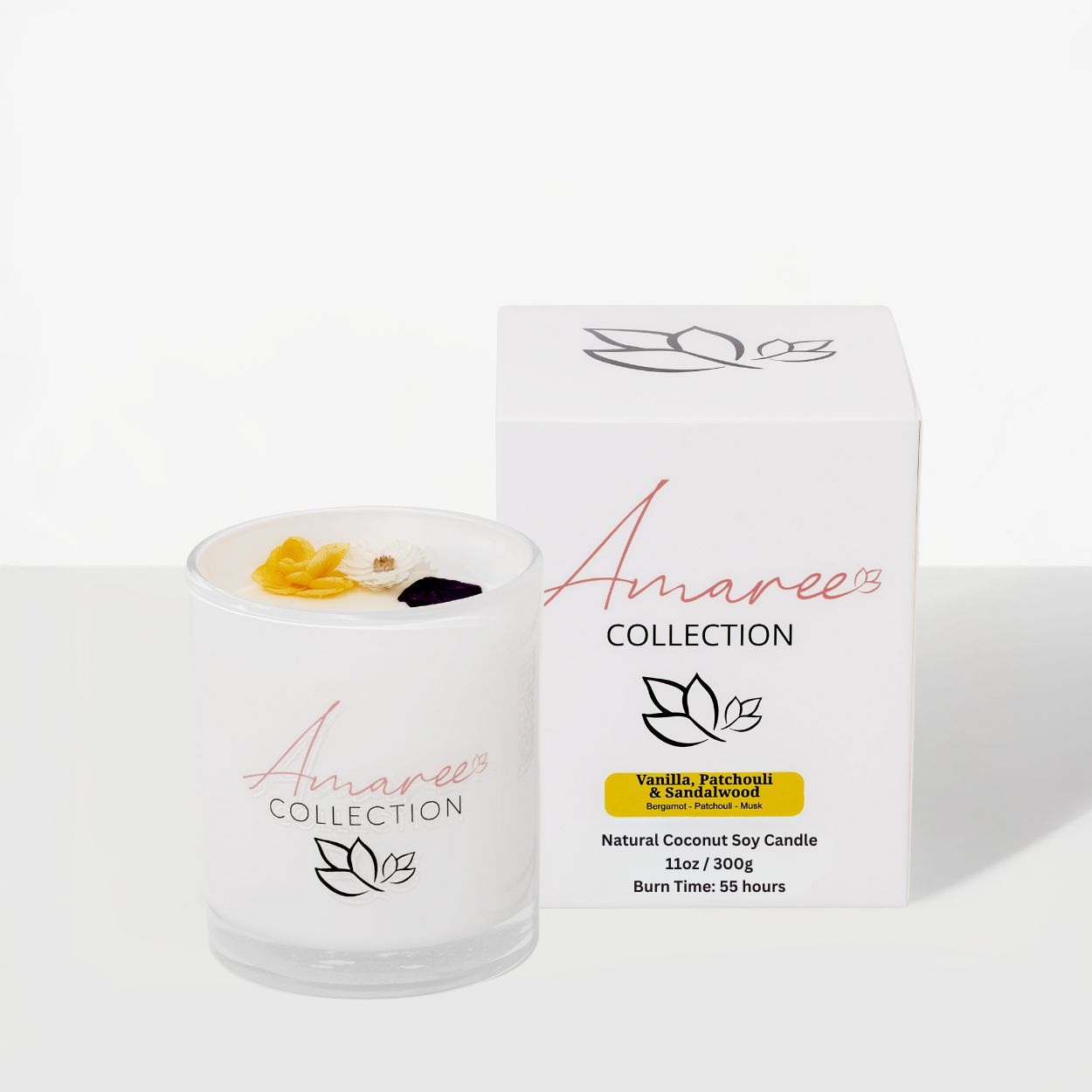 Vanilla, Patchouli & Sandalwood Candle
