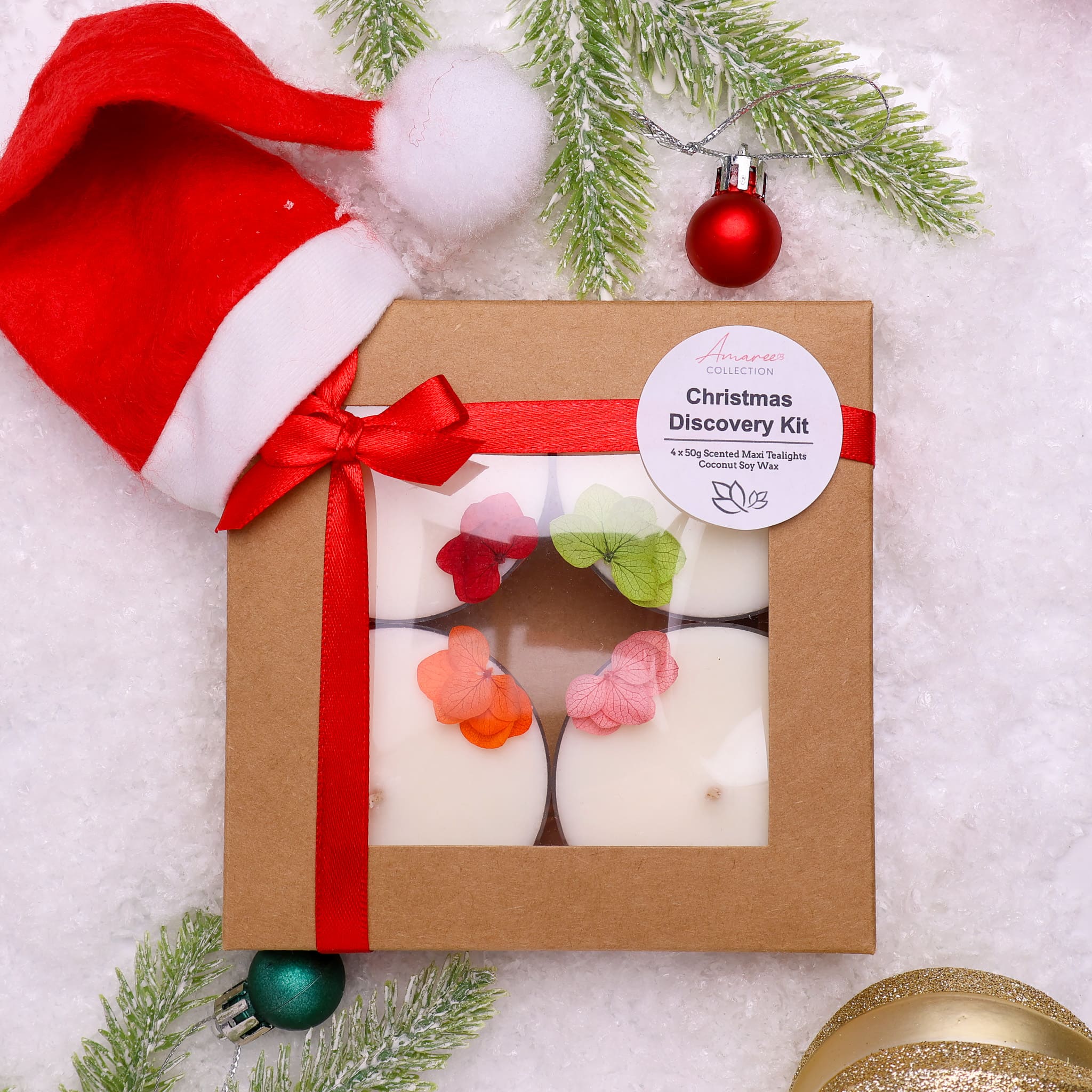 Christmas Tea Light Gift Set