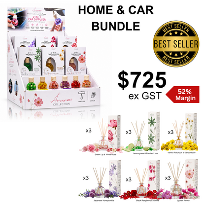 Home & Car Fragrance Starter Bundle | 42 Bestsellers