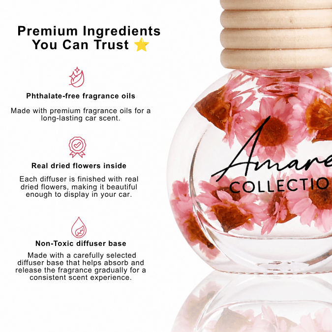 Car Diffuser 2-in-1 Australian Made | Lychee Peony