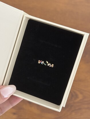 Adeline leaf ring