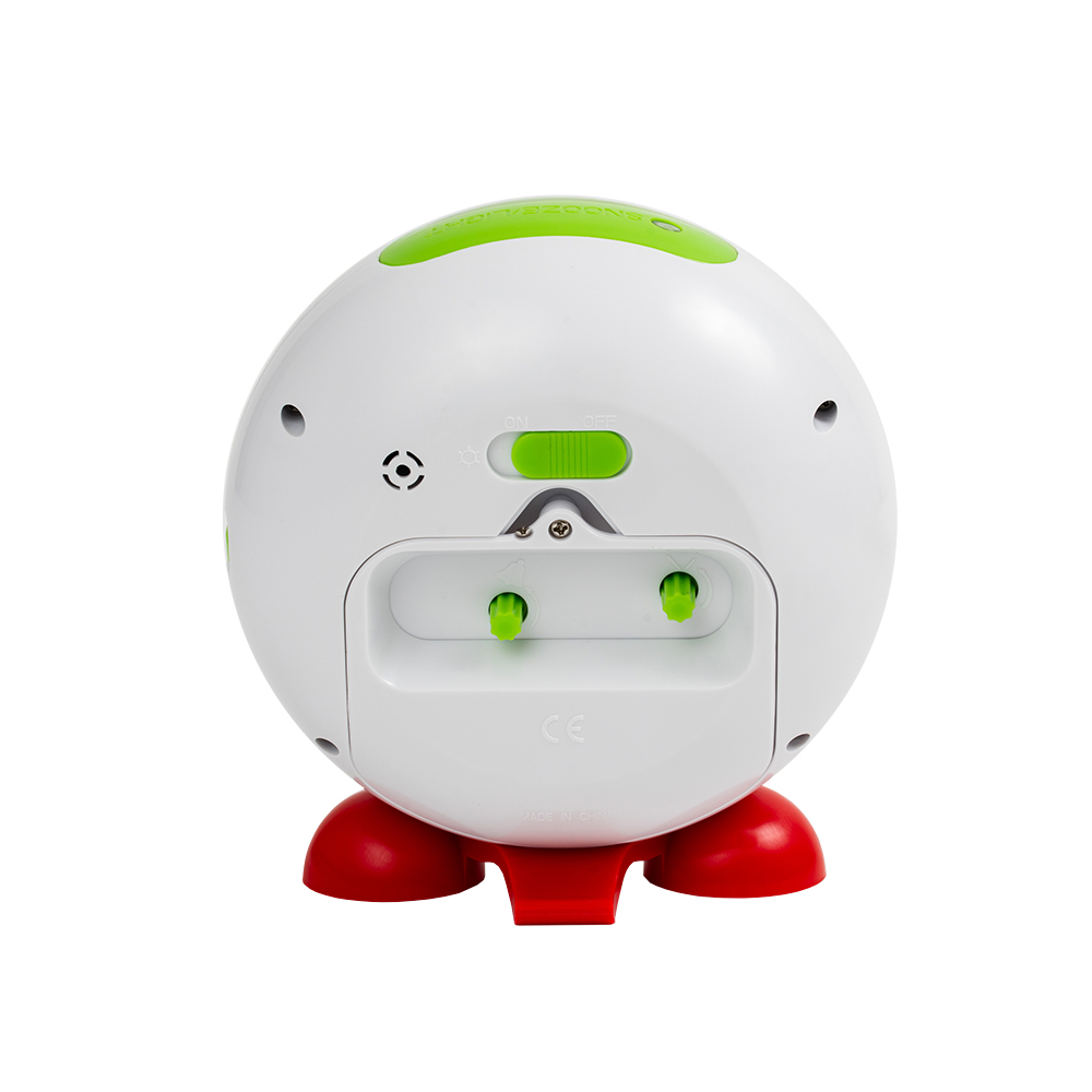 CHILD'S ALARM CLOCK RAINBOW 12/24HR