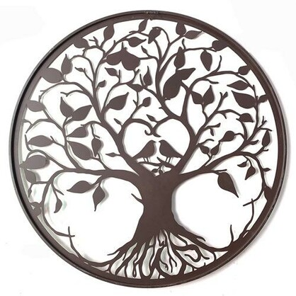 Tree of life 80 cm large metal wall art