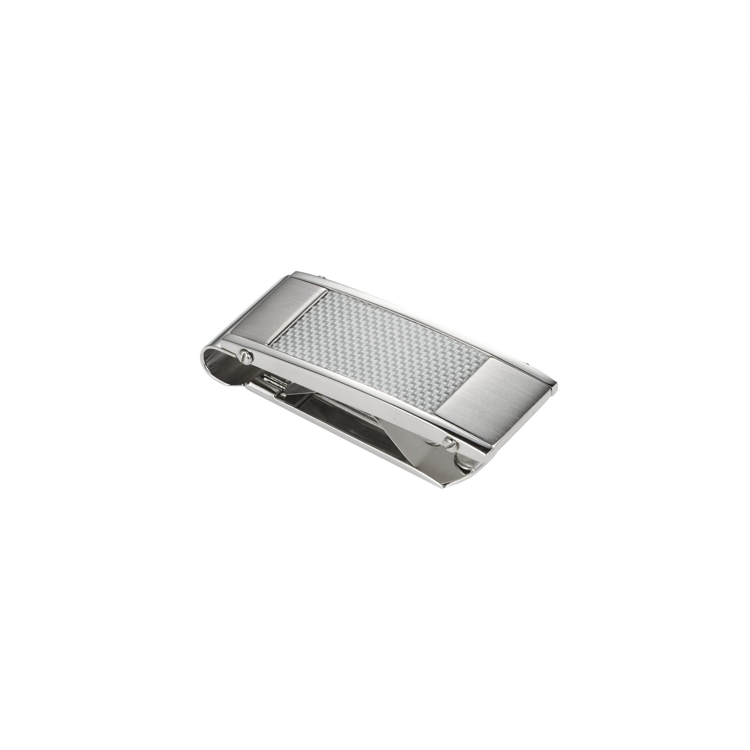 Stainless Steel & Fibreglass Inlay Money Clip