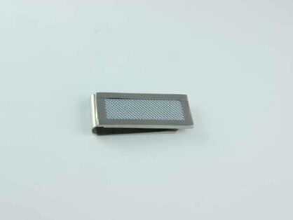 Stainless Steel & Fibreglass Inlay Money Clip
