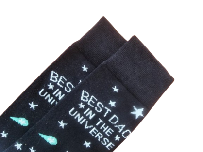 Best Dad in the Universe Socks