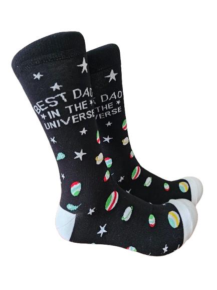 Best Dad in the Universe Socks