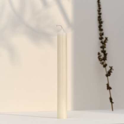 Dinner Candle 20cm Ivory