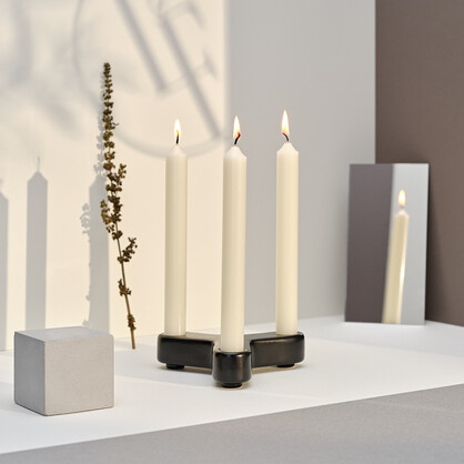 Dinner Candle 20cm Ivory