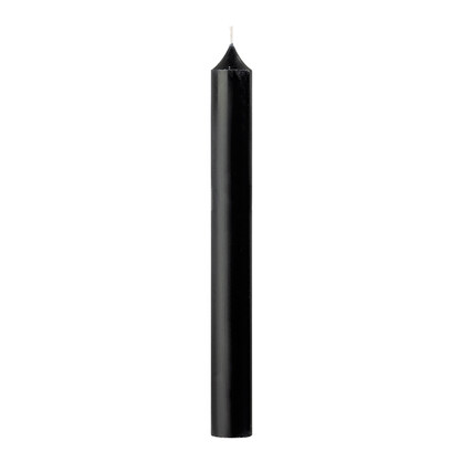 Dinner Candle 20cm Black