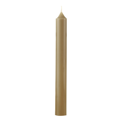 Dinner Candle 20cm Taupe